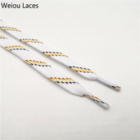 Weiou Athletic Laces Cap Pants Rope Belt High Quality Sports Casual Shoelace Striped Cross Grain