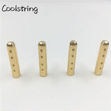 4pcs/set 3.8*22mm bullet metal aglets Shoe Lace Tips Replacement Head for Shoestrings Clothes