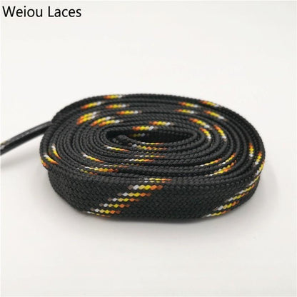 Weiou Athletic Laces Cap Pants Rope Belt High Quality Sports Casual Shoelace Striped Cross Grain