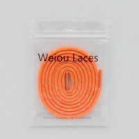 Official Weiou Laces 4.5MM Polyester Ropes Shoe Accessories Green Orange Eye-catching Trendy Colour