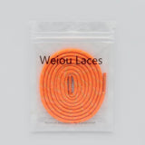 Official Weiou Laces 4.5MM Polyester Ropes Shoe Accessories Green Orange Eye-catching Trendy Colour