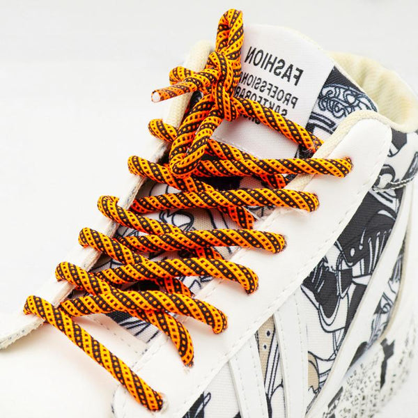 Weiou 4.5MM Shoelaces Clothing Trendy Shoe Ropes For Sport Running Jogging Sneaker Easy Wearing