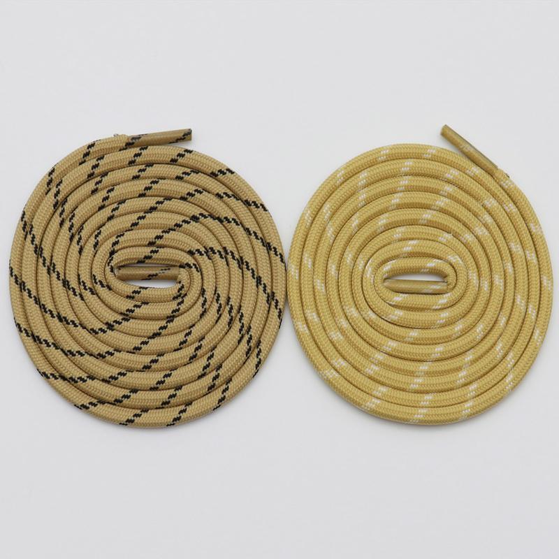 Nice Selection 4.5MM Durable Hiking Laces Pretty Double Color Polyester Ropes Outdoor Activity Top