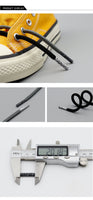 White Black Ink Dots Shoelace Tips 4.6*20mm Speckle Lace Ends Easy Installation For Canvas Snkeaker