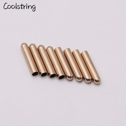 4.3*22mm 4pcs Women Men Shoe Lace Tips Replacement Head For Shoestrings Bullet Aglets Round