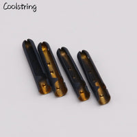 4pcs/set 3.8*22mm bullet metal aglets Shoe Lace Tips Replacement Head for Shoestrings Clothes