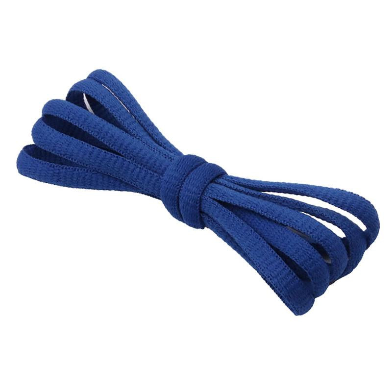 Weiou New Pure Color Oval Cotton Ropes 6MM Blue Purple Shoelaces Authentic Polyester Premium Cords