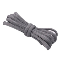 New Weiou 6MM Oval Ropes Deep Color Grey Black Shoelaces Hand-made High-Ranking Authentic Pure