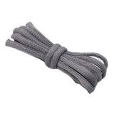 New Weiou 6MM Oval Ropes Deep Color Grey Black Shoelaces Hand-made High-Ranking Authentic Pure