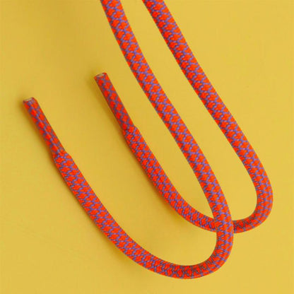 4.5MM Orange Yellow Polyester Lace Men Women Trendy Sneaker Rope 2021 Nice Shoelace For Boots Single