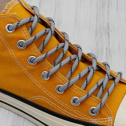 Outdoor Round Rope Hiking Shoes Laces Striped Wear Resistant Sneakers Boot Shoelaces Strings For Men