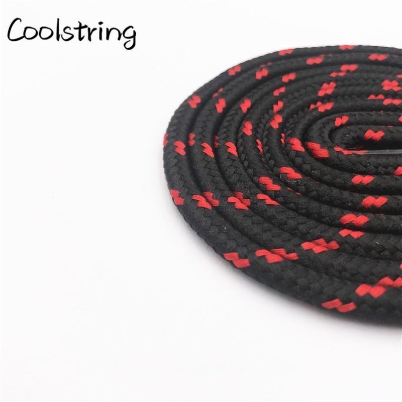 0.45cm Outdoor Unisex Casual Round Striped Sports Shoelace With Dots Bootlaces Shoestrings For Dorky