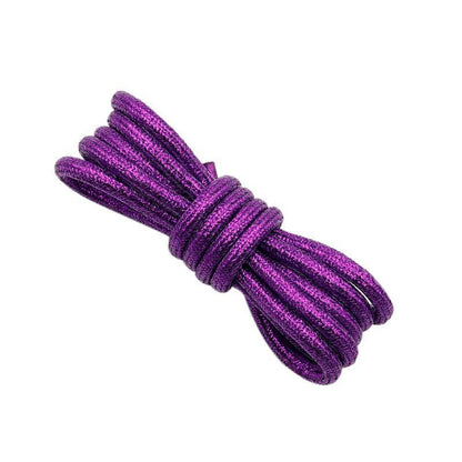 4.5MM Metallic Yarn Ropes Red Purple Pink Shoelaces Charmed Women Ladies Boots Wonder 2021 ozdoby do