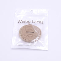 Weiou Top Shoe Clothing 7MM Canvas Shoelaces For Kids&Adults Easy Cords Japanese Letter Silk Screen