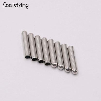 4.3*22mm 4pcs Women Men Shoe Lace Tips Replacement Head For Shoestrings Bullet Aglets Round