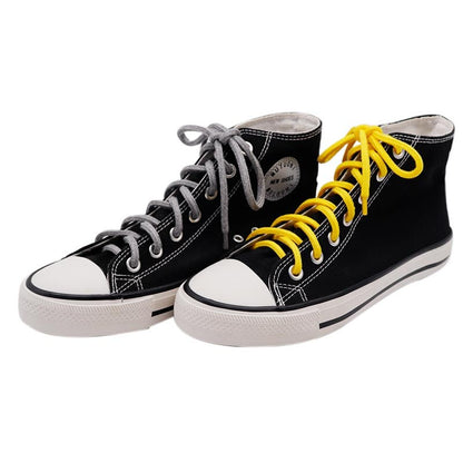 Multi layers Knitting 60-180cm Sneakers Shoelaces 5 Colors Shoes Accessories Laces Unisex Cubic Shoe Laces Strings Shoelaces Af1