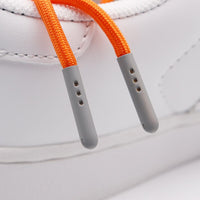 Silver plating 4 Pcs Color Lace Ends 4.5*22mm Individuality Retangle Aglets Passion Matching Shoelace Tips