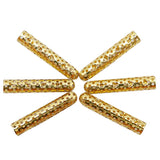 Hollow Metal Tips 3.8-22.5mm Golden Painting  For Shoelace Drawstring  Accessories Cut Outs Shoe Lace Aglet