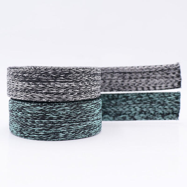 Special wide 18mm green Shoelaces 60-180cm Vintage Flat Shoelaces Super Bootlaces Shimmering  Shoe Laces for Queens