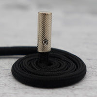 Luxury Metal Tips 20*7MM 20pcs Sneaker Rope Premium Heads Elegent Golden String Aglets Cordon Cylindrical Ends Bottes Femelles