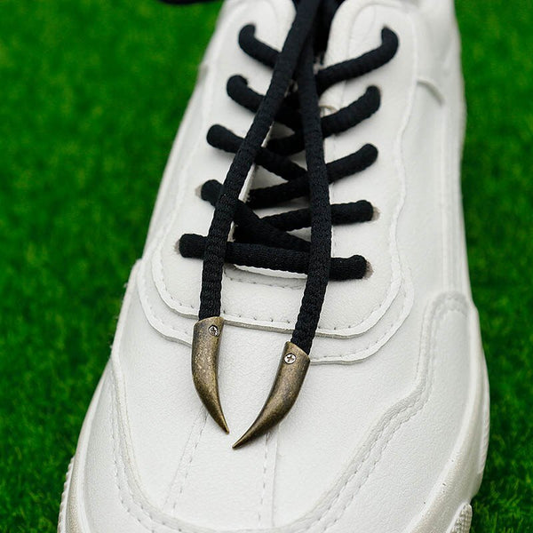 4pcs/1Set) DIY Luxury Screw On Metal Aglet Replacement Shoelaces