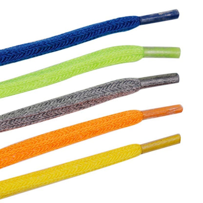 Multi layers Knitting 60-180cm Sneakers Shoelaces 5 Colors Shoes Accessories Laces Unisex Cubic Shoe Laces Strings Shoelaces Af1