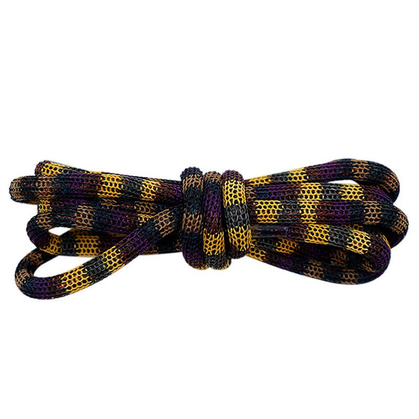 Snake A Pair 60-150cm of Classic Top Quality Polyester Colorful Hollow Classic Round Shoelaces Martin Boot Shoelace