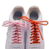 Thicken Laces Shoe Athletic String No Elasticity Round Shoelaces Of white Leisure women Sneaker Lacet Shoelaces Accessories