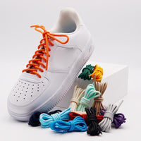 Thicken Laces Shoe Athletic String No Elasticity Round Shoelaces Of white Leisure women Sneaker Lacet Shoelaces Accessories