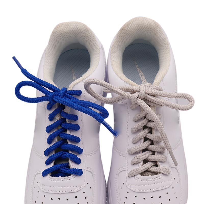 1Pair Round Shoelaces Outdoor Hiking Sports Shoe Laces Kids Sneakers Shoelaces Length 90/120/150/180CM Lacets Baskets 4 Colors