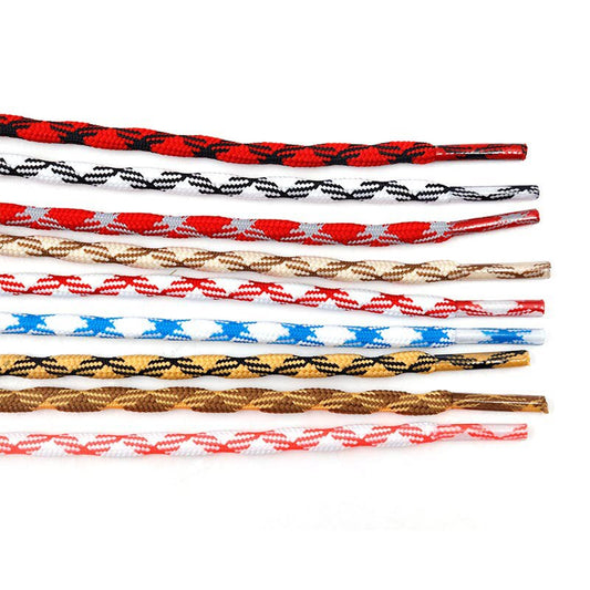 2 Pair Round Shoelaces for Fashion Casual Sneaker 8 Colors Leather Shoes Martin Boots Laces Length 60/90/120/150/180 Cm