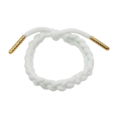 Weiou Manufacturer Fashion Accessories Polyester And Metal 15 Color Optional Braided Bracelet