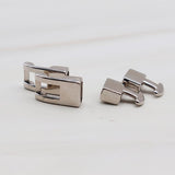 Weiou Manufacturers Custom charm Silver Head Flat metal No Tie Magnetic Shoe buckle for sneaker shoelace