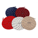 Weiou Manufacturer Wholesale hot selling High Quality Polyester Rope Round 3M Reflective shoelaces Match Sneakers