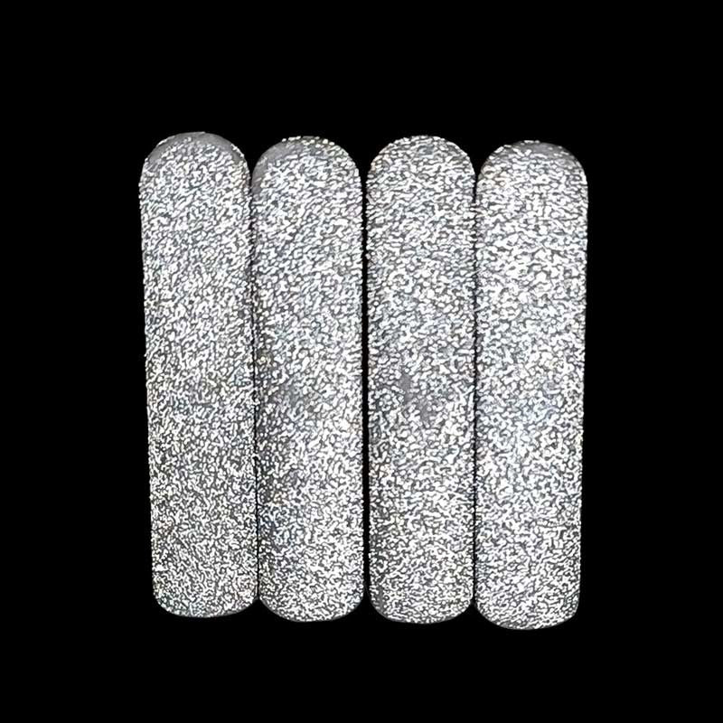 Weiou Manufacturer NEW ARRIVAL Trendy Shoe Metal Decoration Silver Irregular Bevel Metal Head Tips For Sneakers