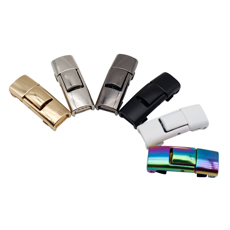 Weiou Shoe parts & Accessories Drop-Shipping Hot Sale Top10 Lazy No Tie Free Zinc Alloy Shoelaces Loafers Buckle