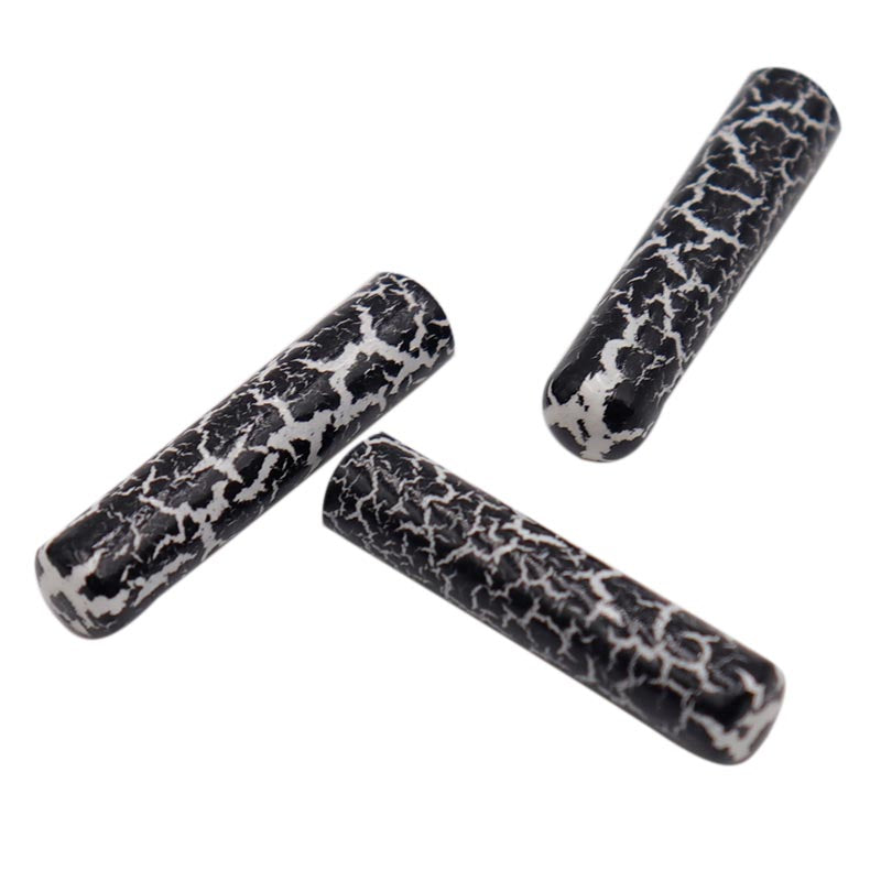 Weiou Manufacturer Shoe Accessories Shoe Lace Tip High Quality Metal Black Cracked Metal Head